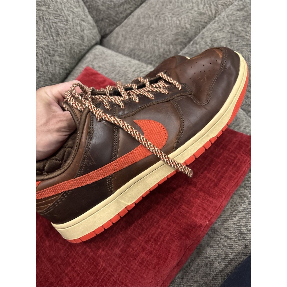 Size 14 - Nike Dunk Low Light British Brown